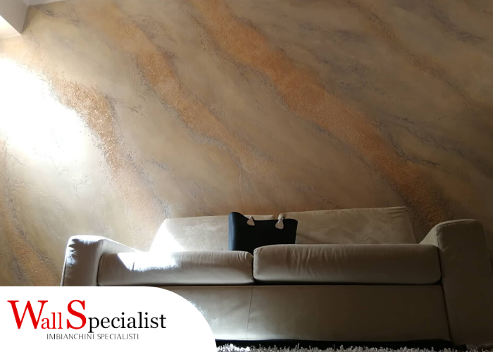 Parete in Pietra Spaccata realizzata da Wall Specialist